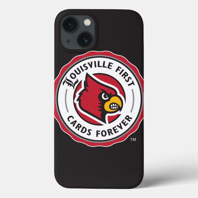 Louisville Seal - Louisville First Cards Forever Case-Mate iPhone Case (Back)