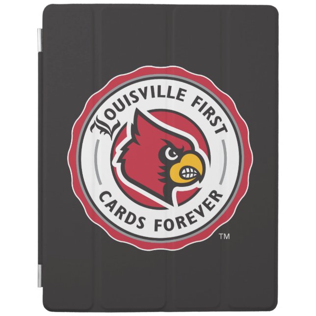 Louisville Seal - Louisville First Cards Forever iPad Smart Cover (Front)