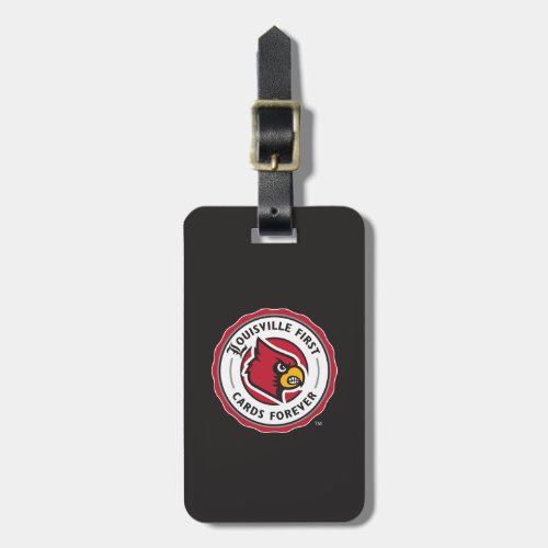 Louisville Seal _ Louisville First Cards Forever Luggage Tag