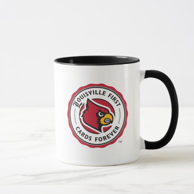 Louisville Seal - Louisville First Cards Forever Mug (Right)