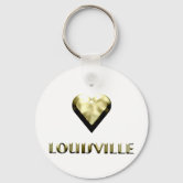 Louisville Skyline Keychain | Zazzle