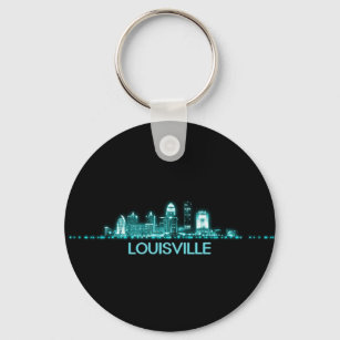 Louisville Map Keychain | Zazzle