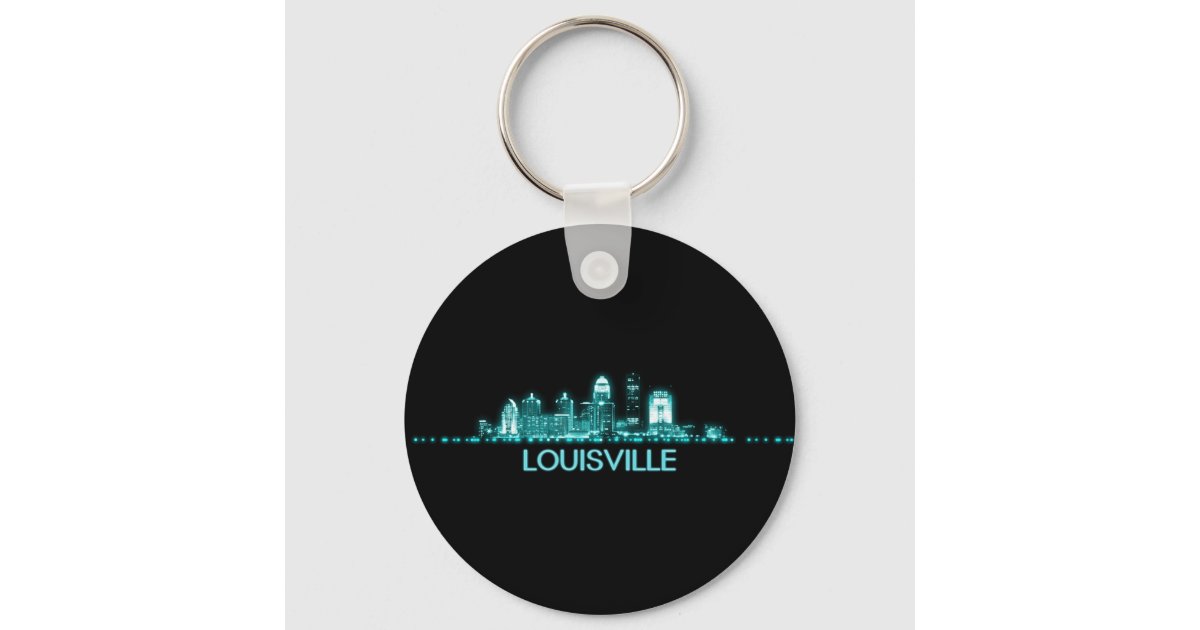 Louisville Skyline Keychain | Zazzle