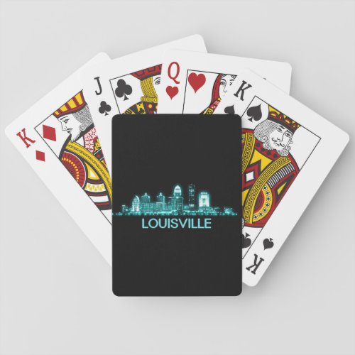 Louisville Skyline Poker Cards
