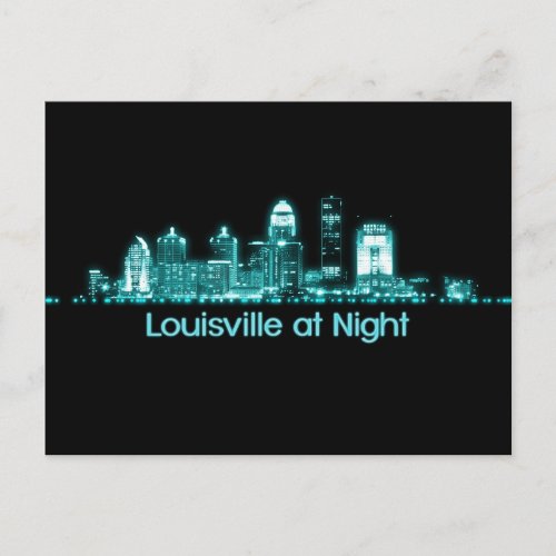 Louisville Skyline Postcard