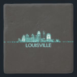 Louisville Skyline Stone Coaster<br><div class="desc">Louisville Skyline</div>