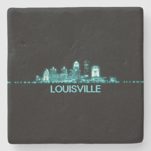 Louisville Skyline Stone Coaster