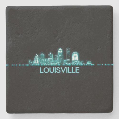 Louisville Skyline Stone Coaster