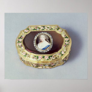 Louix XV oval snuff box Poster
