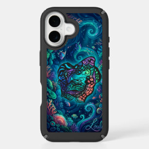 Loulou Arts Oceanic Turtle iPhone 16 Pro iPhone 16 Case