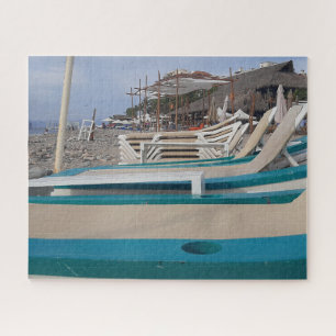 Lounge Chairs in a Row Jigsaw Puzzle