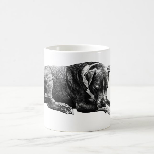 Lounge Dog Morning Mug (Center)