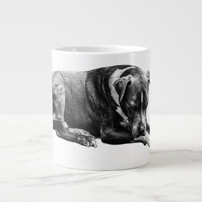Lounge Dog Morning Mug (Front)