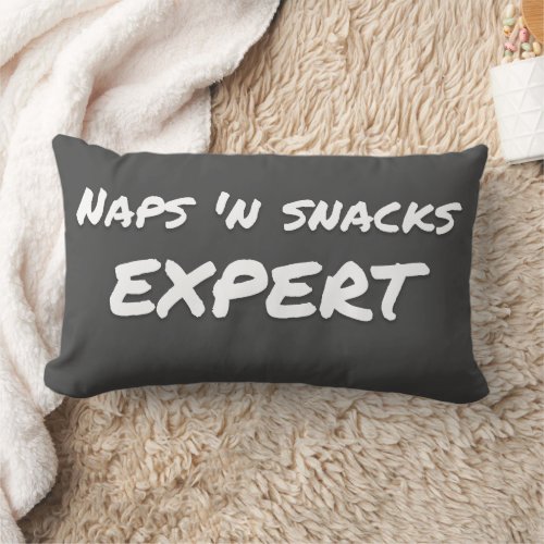 Lounge Legend Naps n Snacks Expert Lumbar Pillow