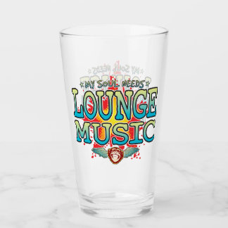 Lounge Music Soul Glass Tumbler