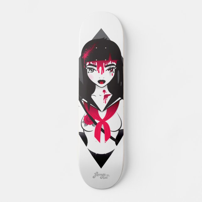 LoungeKat Skateboard: Sukeban Skateboard (Front)