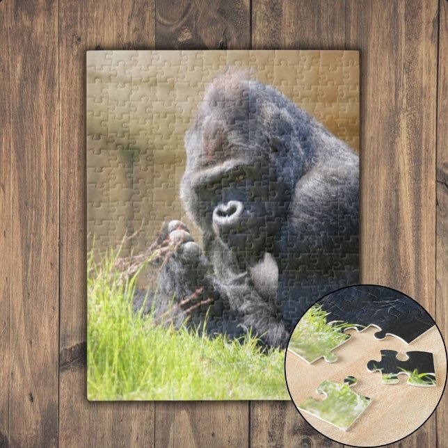Lounging Gorilla Jigsaw Puzzle (Lounging Gorilla Jigsaw Puzzle)