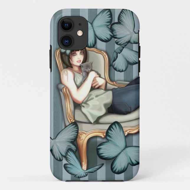Lounging in my Louis chair Case-Mate iPhone Case (Back)