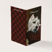 Lounging Westie on Sofa (Outside)