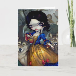 "Loup-Garou: Blanche Neige" Greeting Card