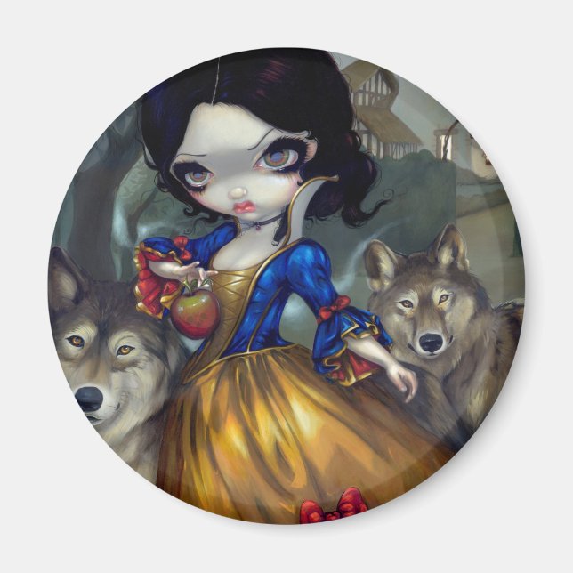 "Loup-Garou: Blanche Neige" Magnet (Front)