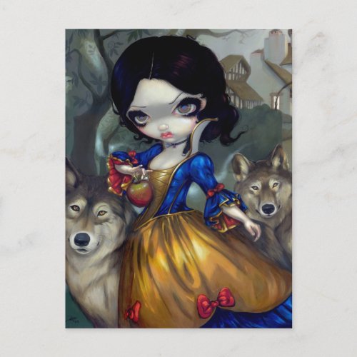 Loup_Garou Blanche Neige Postcard