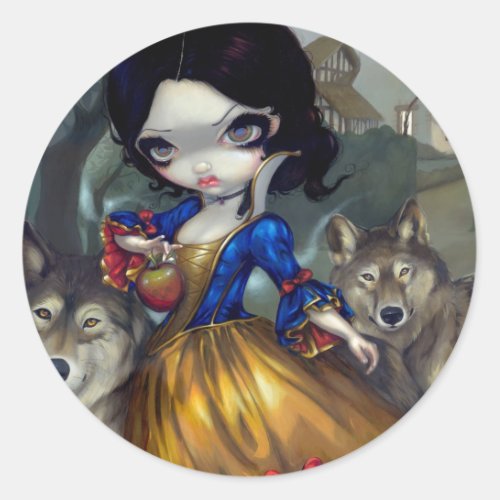 Loup_Garou Blanche Neige Sticker