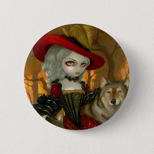 "Loup-Garou:  d'Automne" Button (Front)