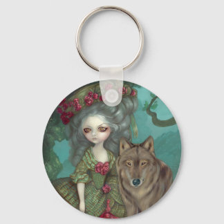"Loup-Garou: La Foret" Keychain