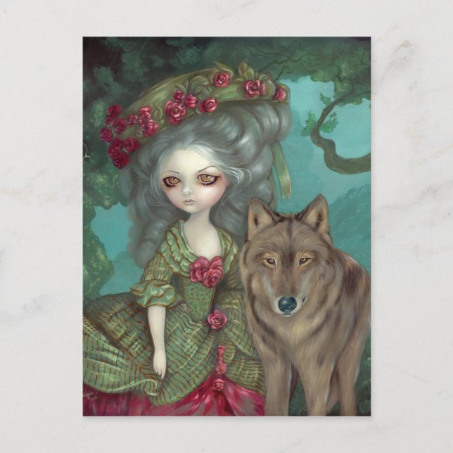 "Loup-Garou:  La Foret" Postcard (Front)