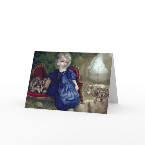 "Loup-Garou:  La Tristesse" Greeting Card