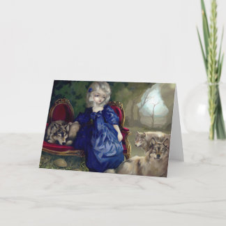 "Loup-Garou: La Tristesse" Greeting Card