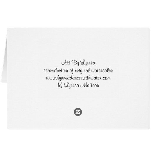 Loupins and Birch trees (Back Horizontal)