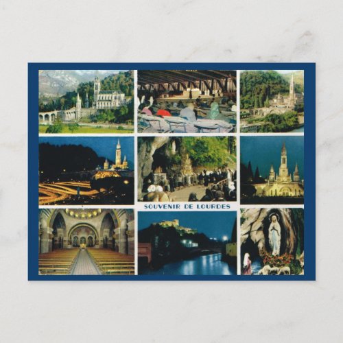 Lourdes Multiview Postcard