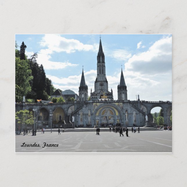 Lourdes Postcard (Front)