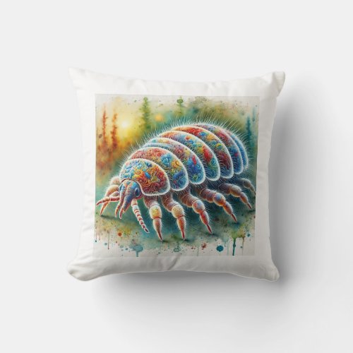 Louse 060724AREF102 _ Watercolor Throw Pillow