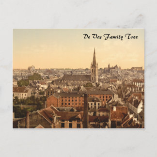 Louvain Cityview, Belgium Postcard