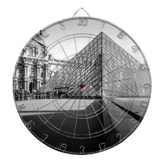 Louvre Dartboard With Darts