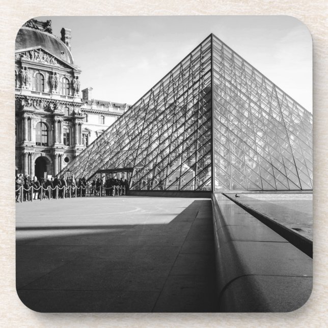 Louvre Drink Coaster (Front)