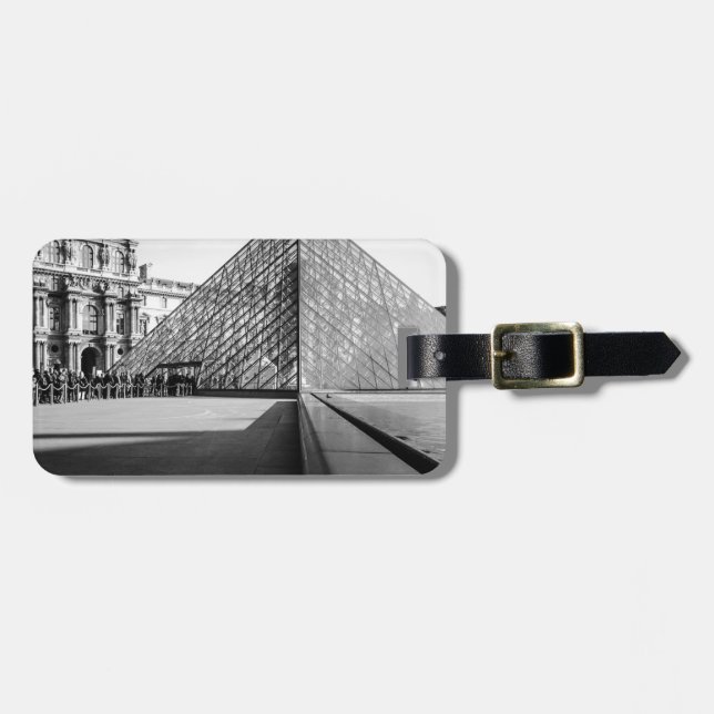Louvre Luggage Tag (Front Horizontal)