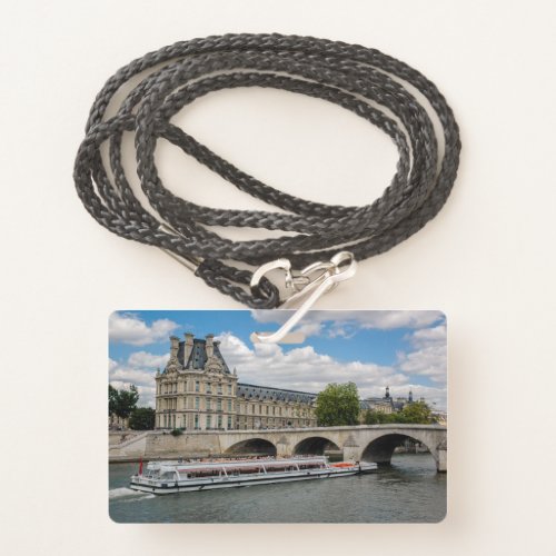 Louvre Museum in Paris Badge