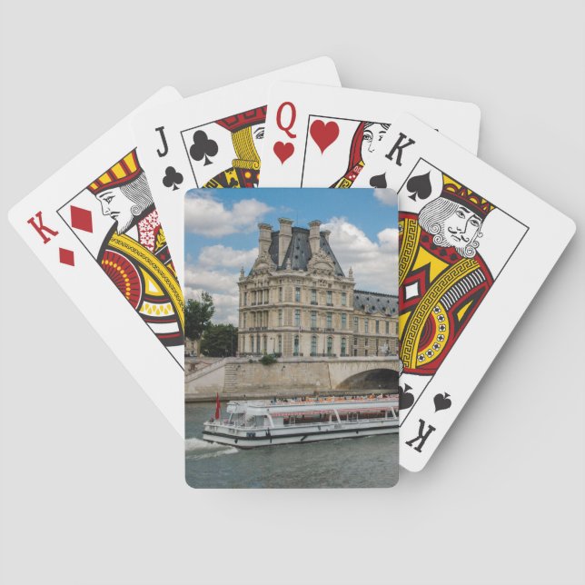 Louvre Museum in Paris Poker Cards (Back)