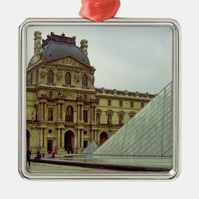 Louvre museum metal ornament (Front)
