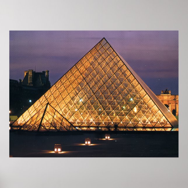Louvre Museum Poster (Front)