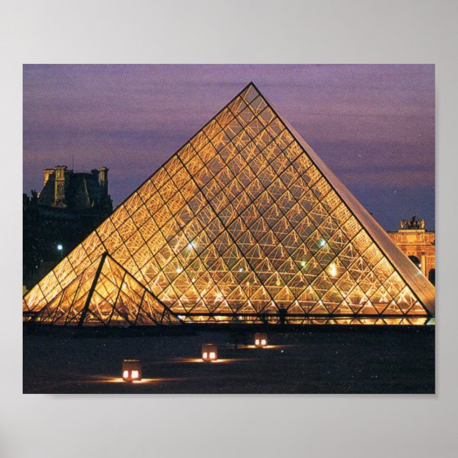 Louvre Museum Poster (Front)