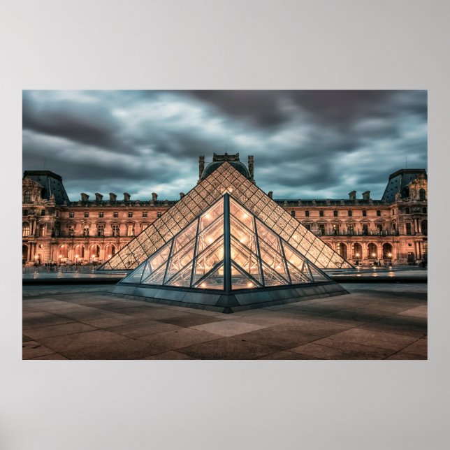 Louvre museum poster (Front)