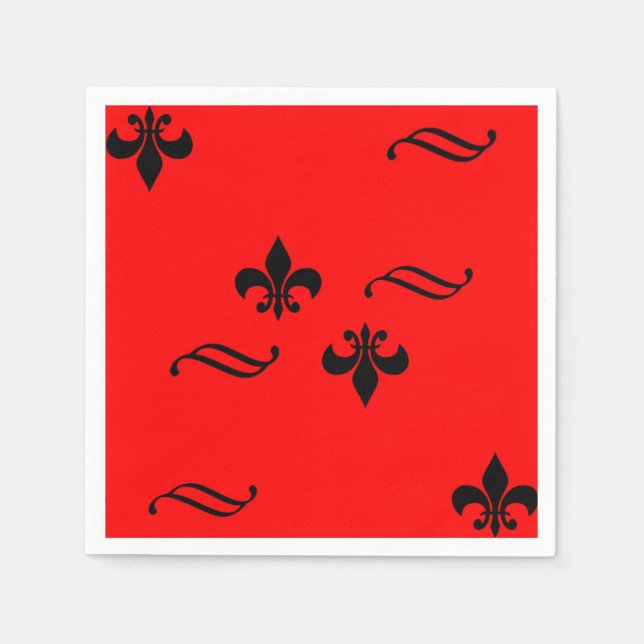 Louvre Paper Napkin (Front)