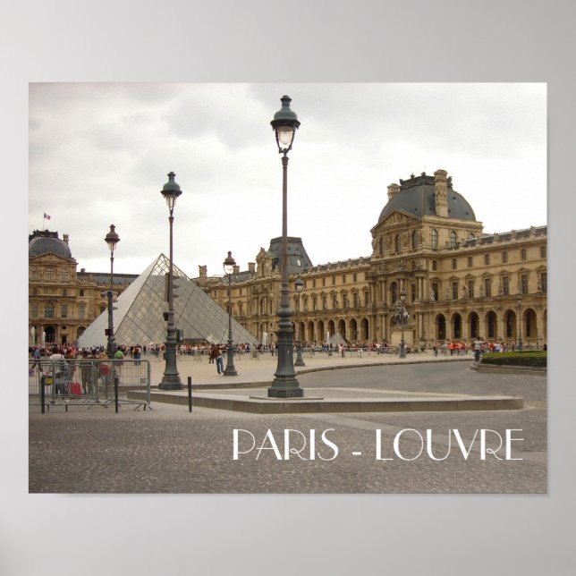Louvre. Paris, France Poster (Front)
