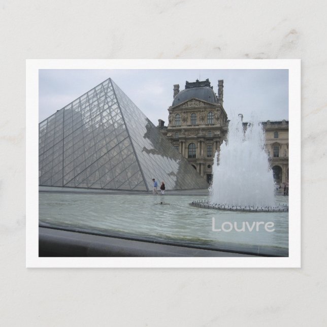 Louvre Postcard (Front)