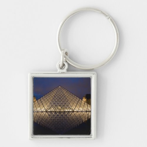 Louvre Pyramid by the architect IM Pei at Keychain